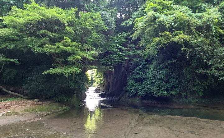 亀岩の洞窟